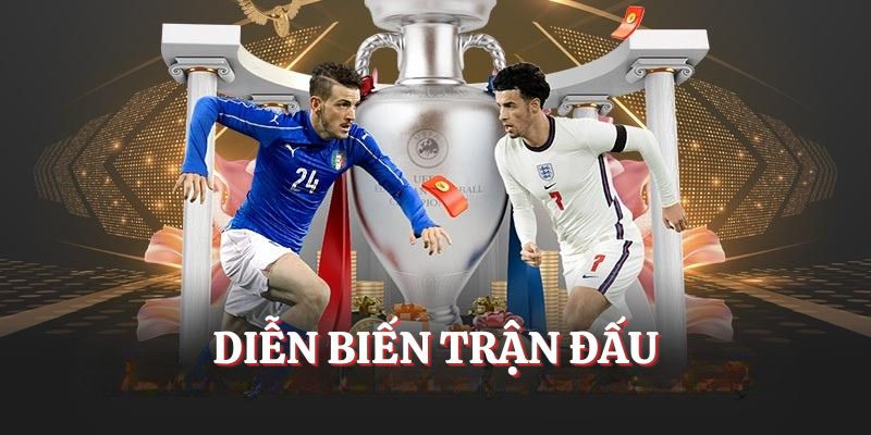 Diễn biến trận đấu Tây Ban Nha và Italia