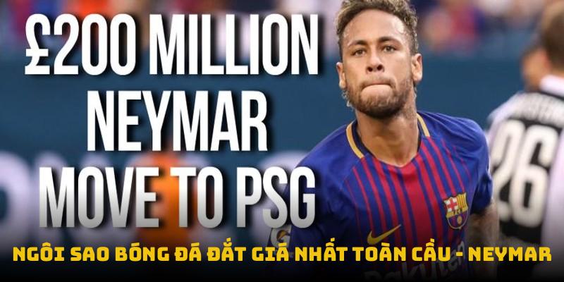 Ngôi sao bóng đá đắt giá nhất toàn cầu - Neymar